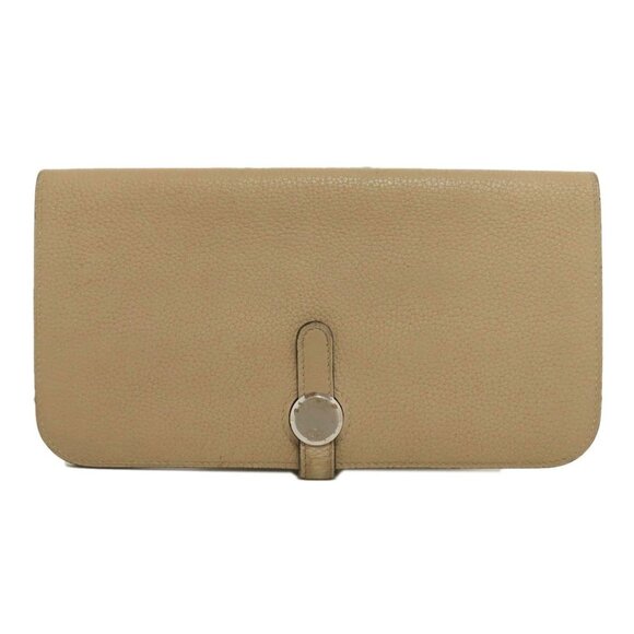 HERMES Beige Wallet - Picture 1 of 11